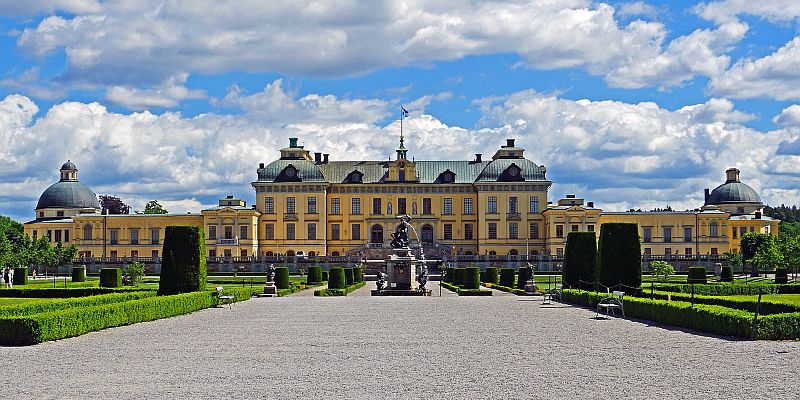 Pałac Drottningholm - panorama