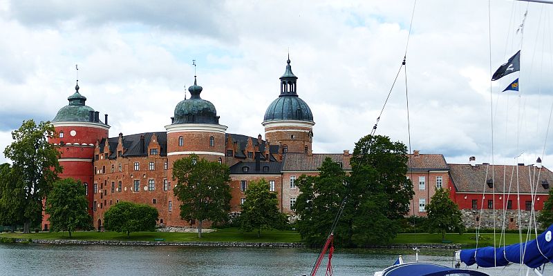 Zamek Gripsholm - panorama