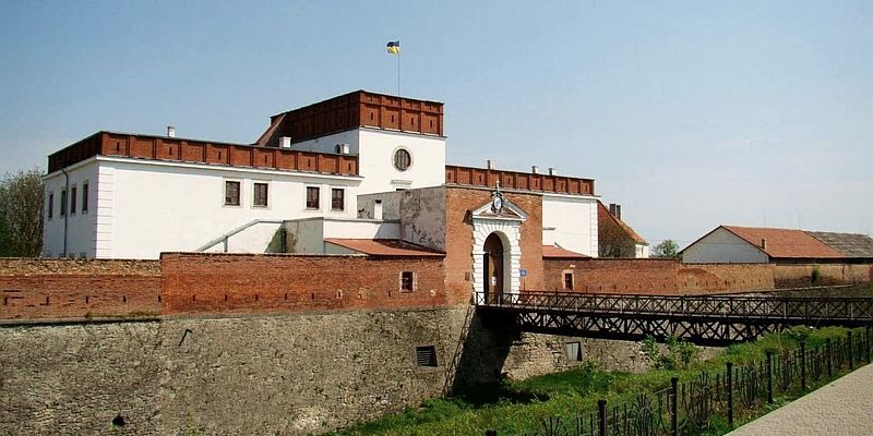 Zamek w Dubnie - panorama