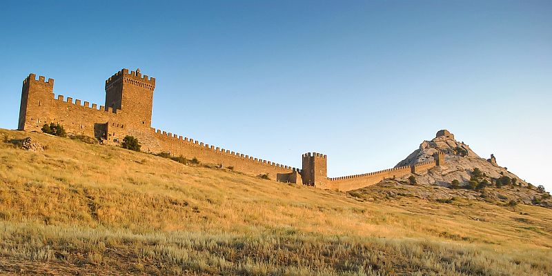 Twierdza Sudak - panorama