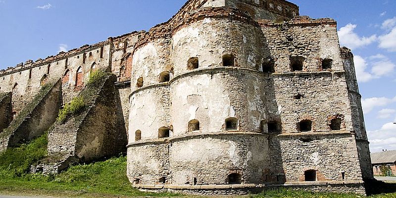 Zamek w Międzybożu - panorama