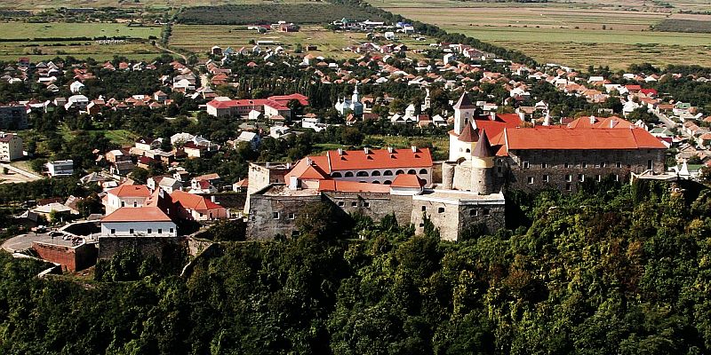 Zamek Palanka - panorama