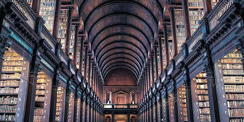 Dublin - Biblioteka Trinity College