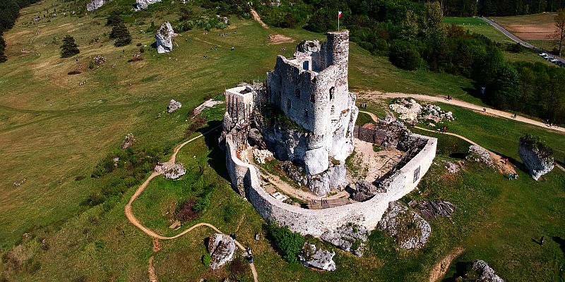 Zamek w Mirowie - panorama