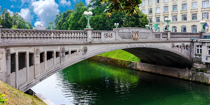Lublana - Smoczy Most