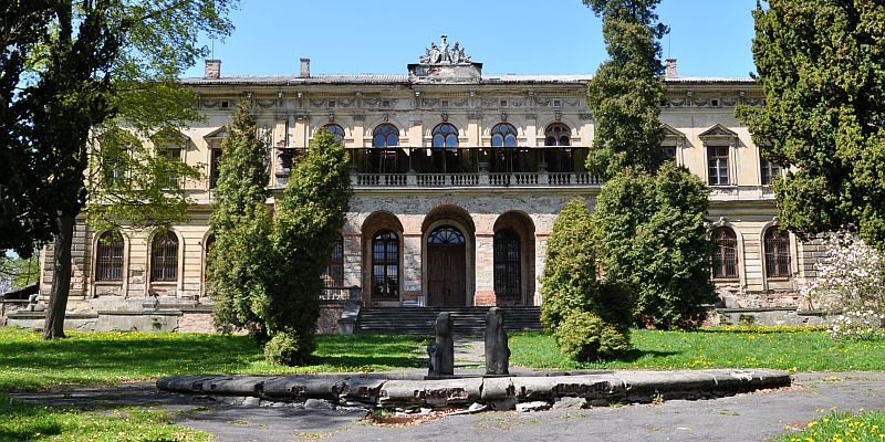 Zamek w Pilicy - panorama