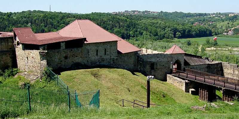 Zamek w Dobczycach - panorama