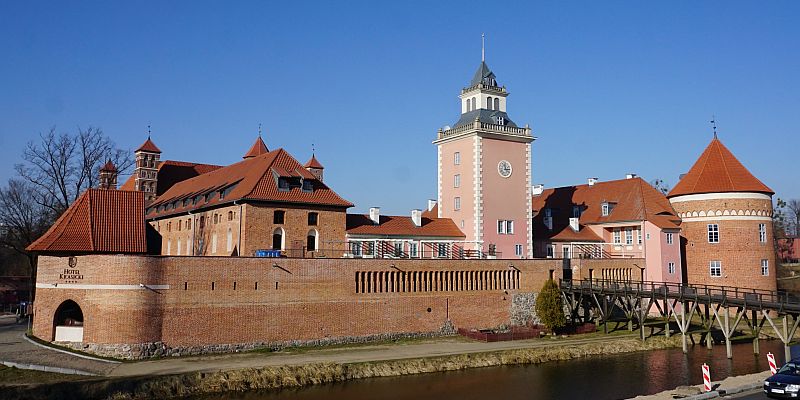 Zamek w Lidzbarku Warmińskim - panorama