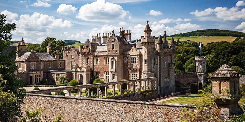 Abbotsford House - panorama