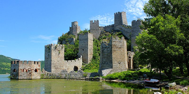 Zamek Golubac - panorama