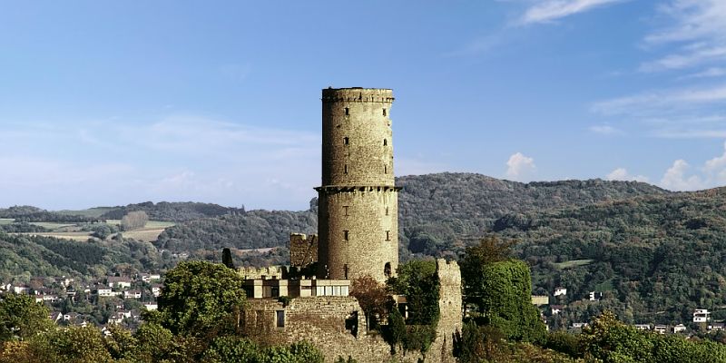 Zamek Godesburg - panorama