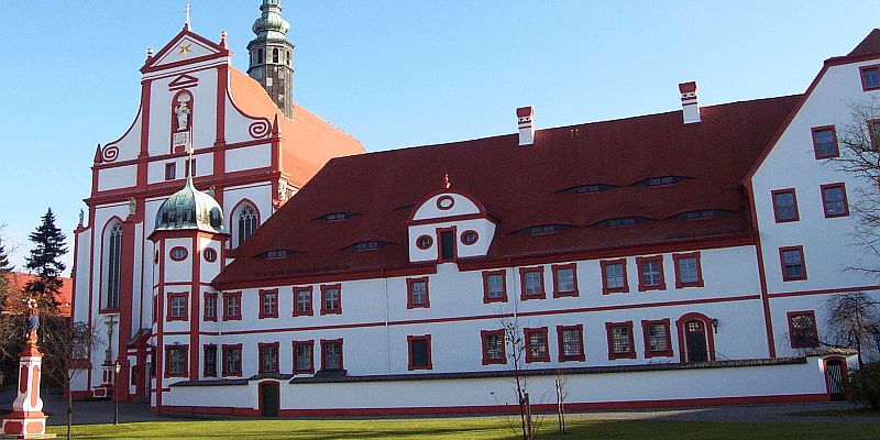 Klasztor Marienstern - panorama