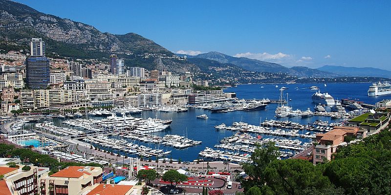 Monako - panorama