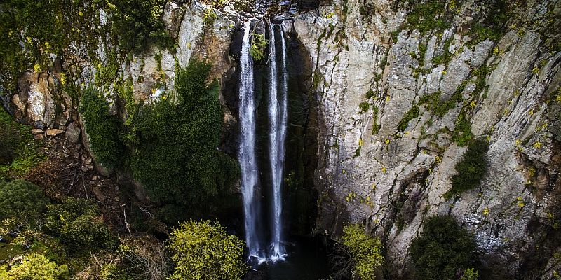 Wodospad Uczan-Su - panorama