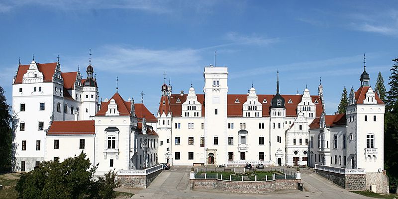 Pałac w Boitzenburg - panorama