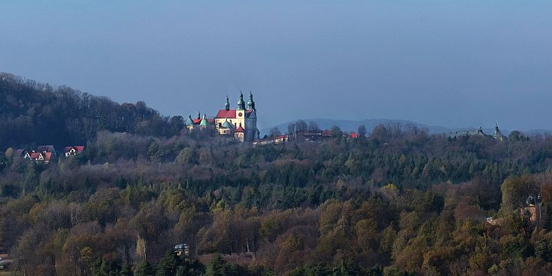 Sanktuarium w Kalwarii Zebrzydowskiej - panorama
