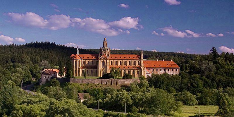 Klasztor w Kladrubach  - panorama