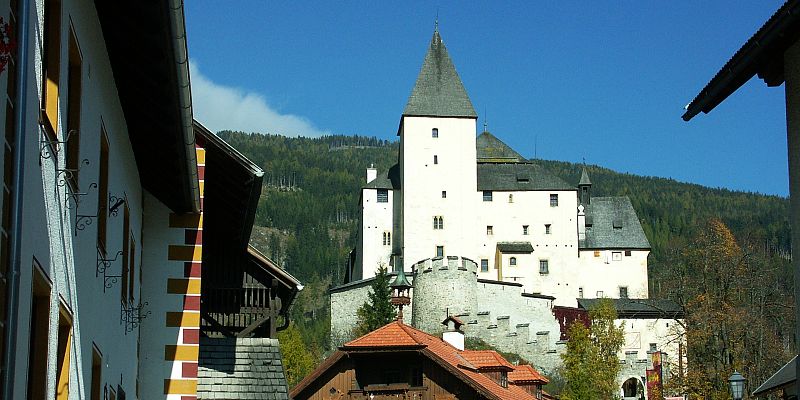 Zamek Mauterndorf - panorama