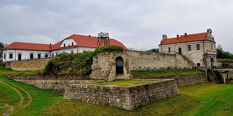 Zamek w Zbarażu - panorama