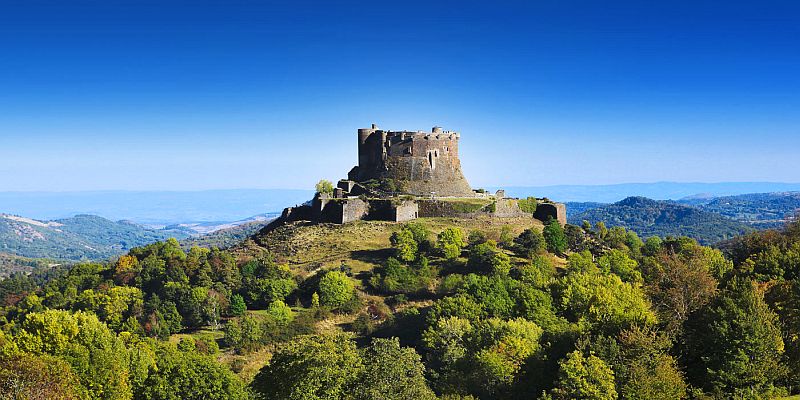 Zamek w Murol - panorama