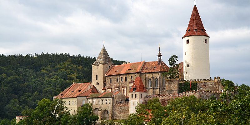 Zamek Křivoklát - panorama