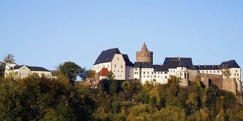 Zamek Mildenstein - panorama