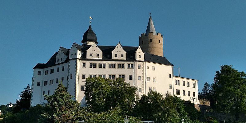 Zamek Wildeck w Zschopau - panorama