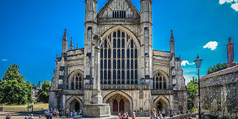 Katedra w Winchester - panorama