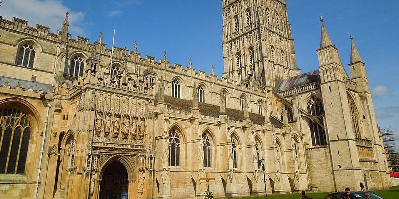 Katedra w Gloucester - panorama
