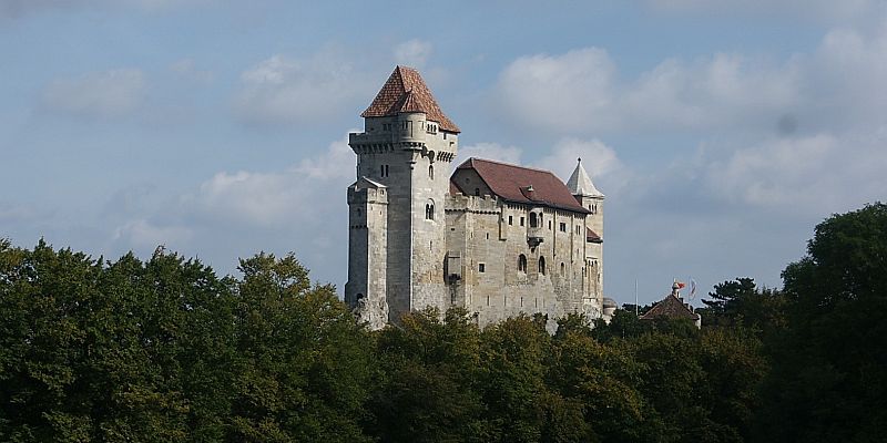 Zamek Liechtenstein - panorama