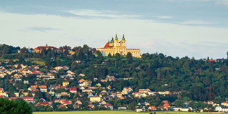 Święte Wzgórze w Ołomuńcu - panorama