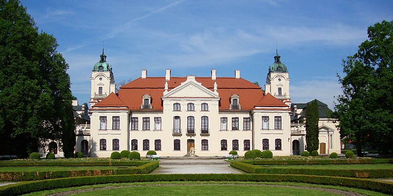 Pałac Zamoyskich w Kozłówce - panorama