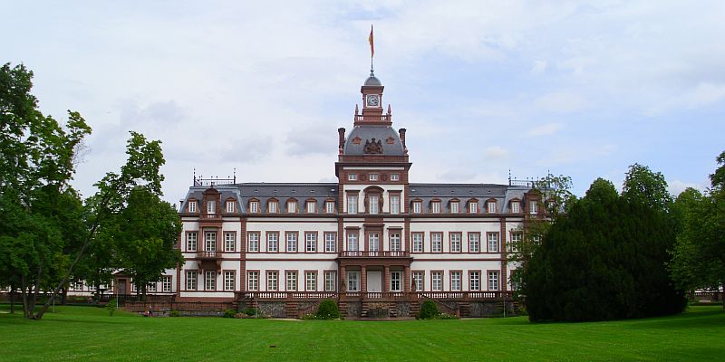 Pałac Philippsruhe - panorama