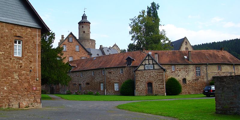 Zamek Büdingen - panorama
