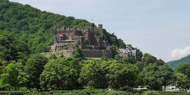 Zamek Reichenstein - panorama