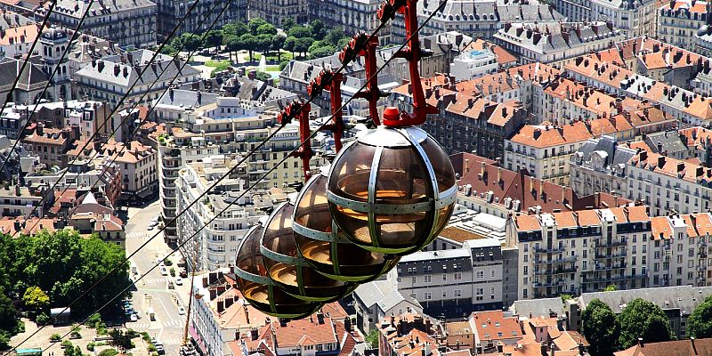 Grenoble - Kolejka linowa