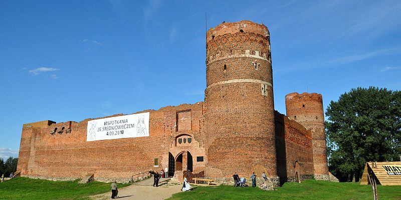 Zamek w Ciechanowie - panorama