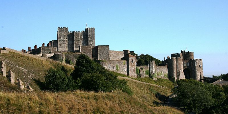 Zamek w Dover - panorama