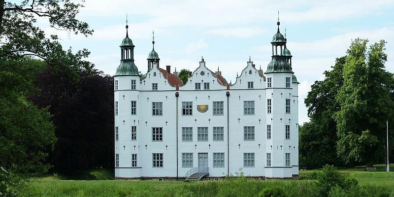 Zamek Ahrensburg - panorama