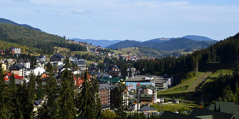Bukovel - panorama