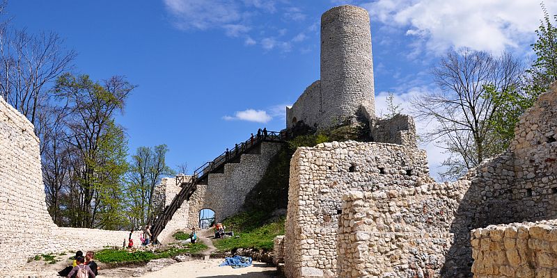 Zamek w Smoleniu - panorama