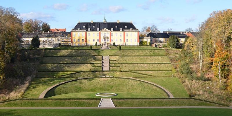 Pałac Ledreborg - panorama