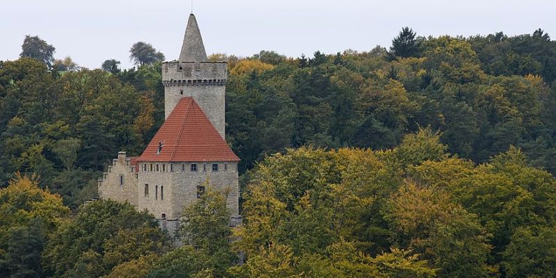 Zamek Kokořín - panorama