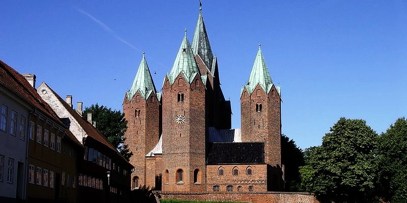 Kościół Marii Panny w Kalundborg - panorama
