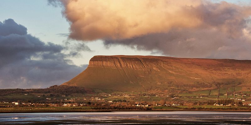 Góra Ben Bulben - panorama