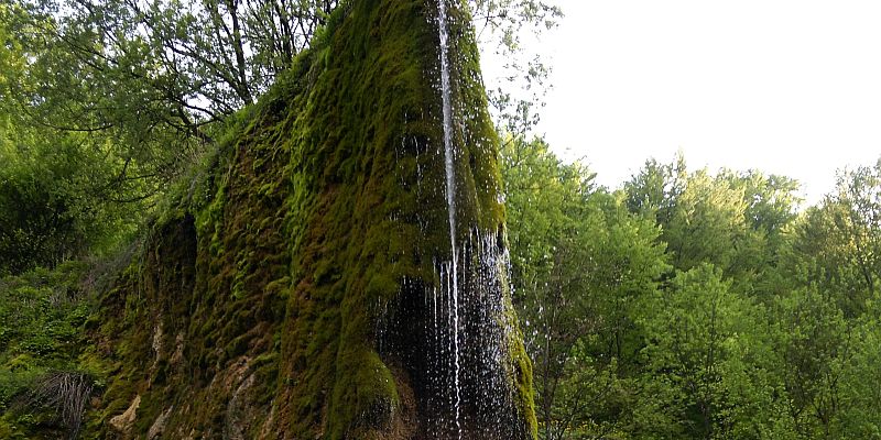 Wodospad Prskalo - panorama