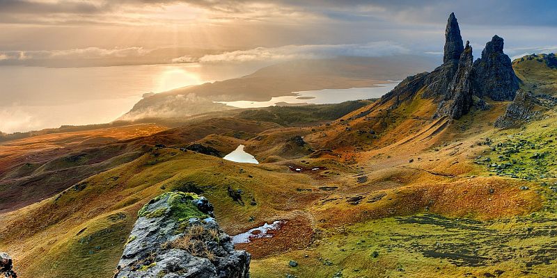 Wyspa Skye - panorama