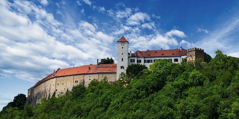 Zamek Bítov - panorama