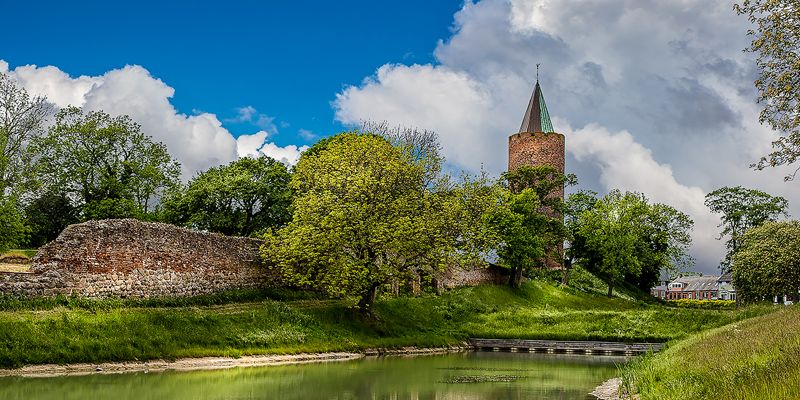 Zamek w Vordingborg - panorama