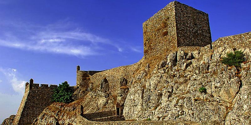 Zamek w Marvão - panorama